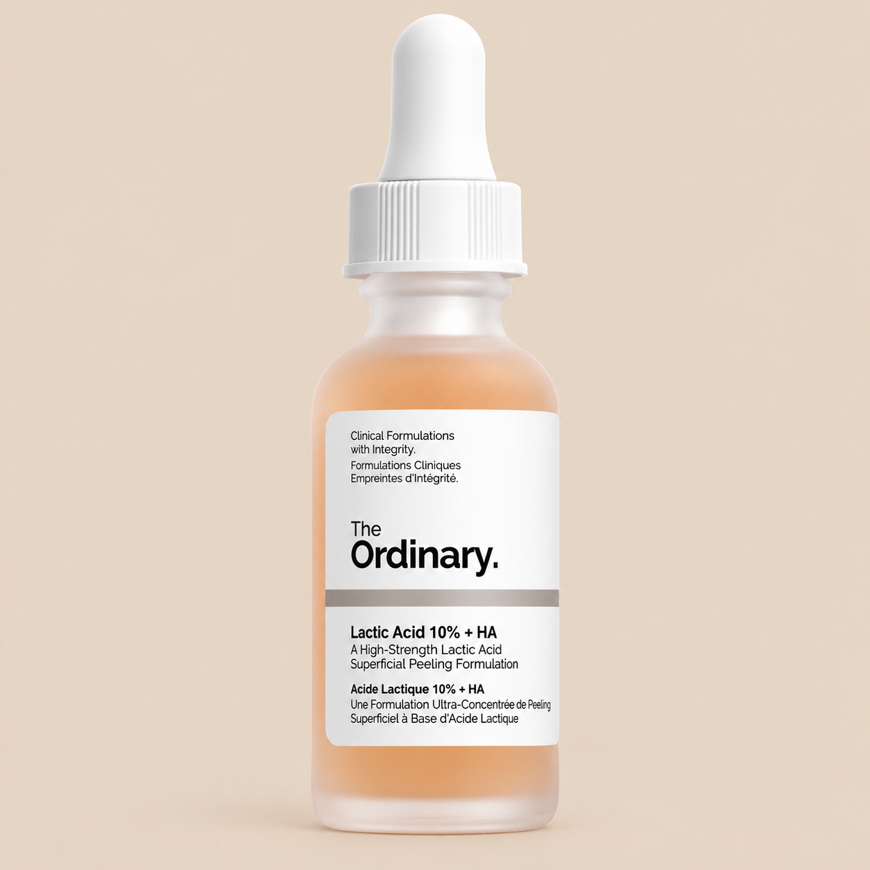 The Ordinary Lactic Acid 10% + Hyaluronic Acid Exfoliating Serum 30ml
